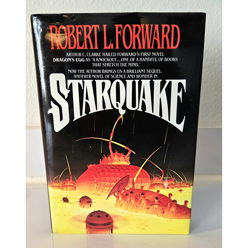 Starquake Robert L Forward Hardcover First Edition 1985 Sci-Fi Sequel Book